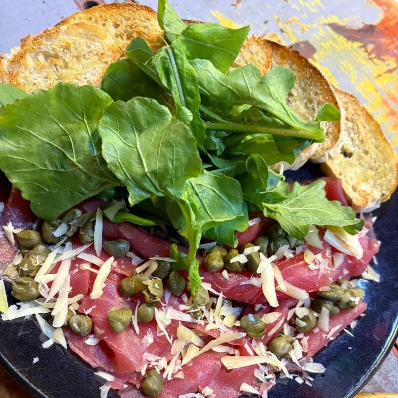 CARPACCIO DE ATÚN