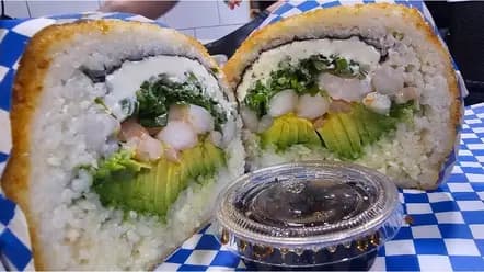 SUSHI BURGUER CAMARON