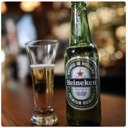 Heinecken botella