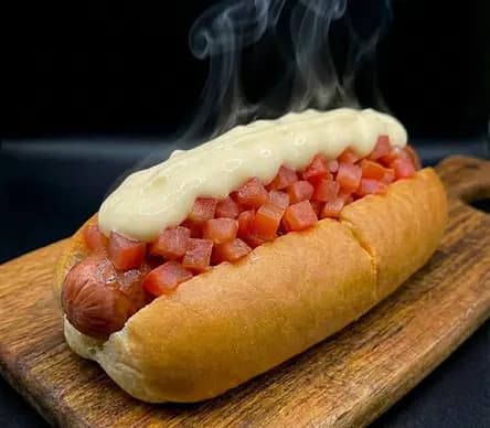 Vienesa tomate mayo