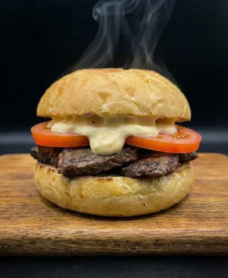Churrasco tomate mayo