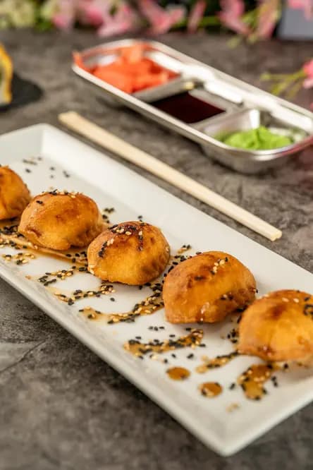 Gyozas de pollo