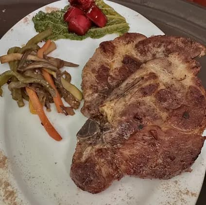 Chuletas con agr.