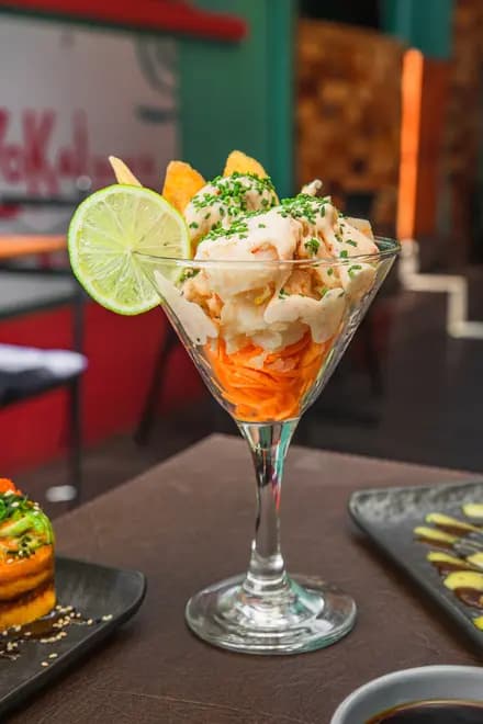 Coctel de camarones