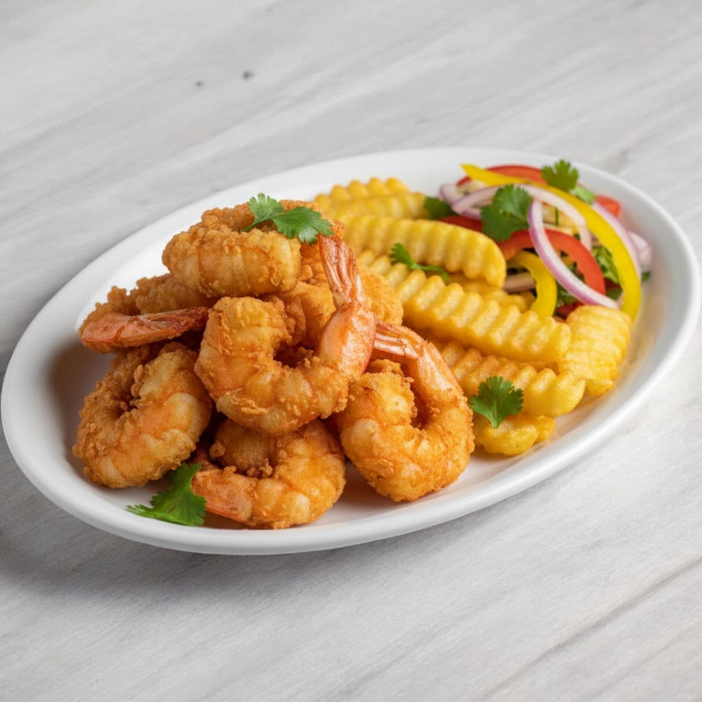 CHICHARRÓN DE CAMARONES