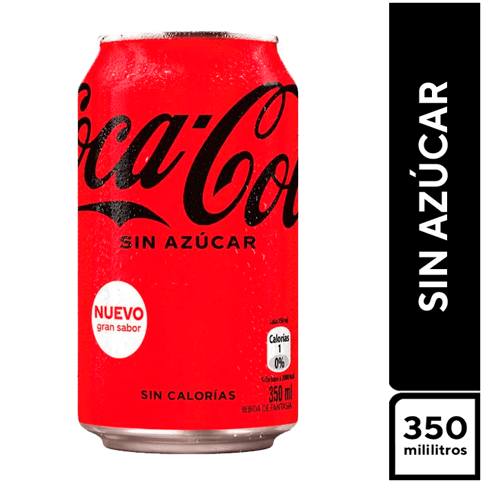 Coca-Cola Sin Azúcar 350 ml