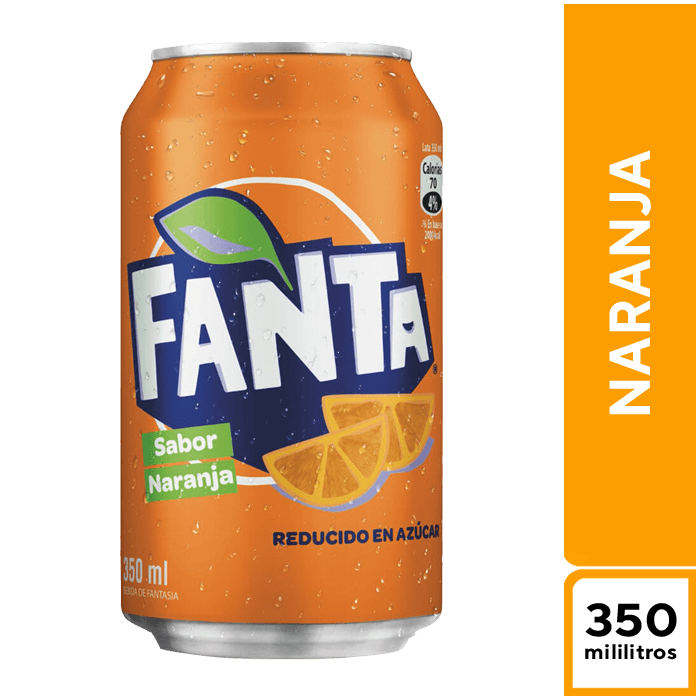 Fanta Naranja 350 ml