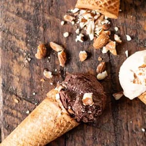 Chocolate belga 54% cacao con almendras