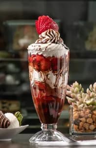 Frutillas con Crema de Chocolate