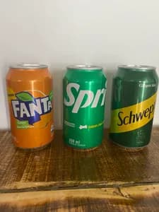 Lata Schweppes Ginger Ale 350cc