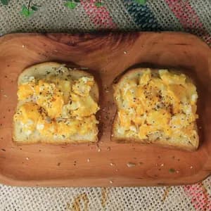 Tostadas con huevo
