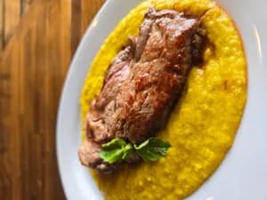 Lomo a la pastelera
