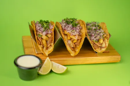 Tacos al pastor 3 unidades