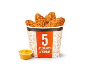 Bucket Pechuga Apanada 5U