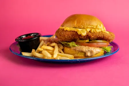 Hamburguesa Crispy Jalapeños