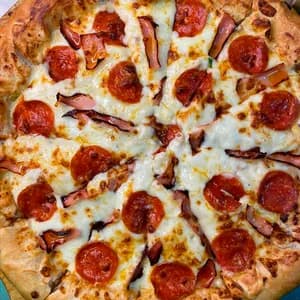 PROMO PIZZA MEDIANA JAMON Y PEPPERONI