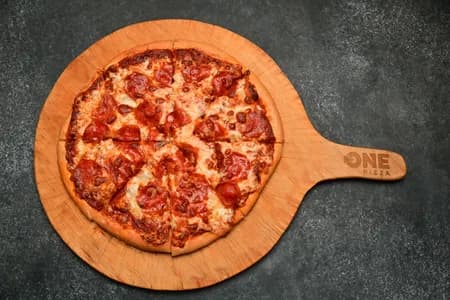 One happier pizza M