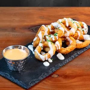Buffalo Onion Rings