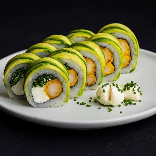 Ebi Furai Vege Rolls Avocado