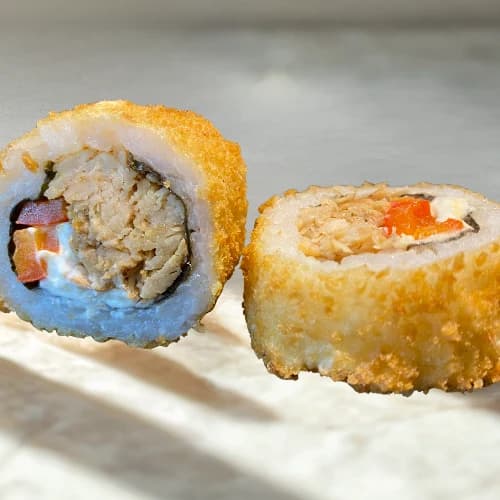 Tori Peppers Rolls Tempura