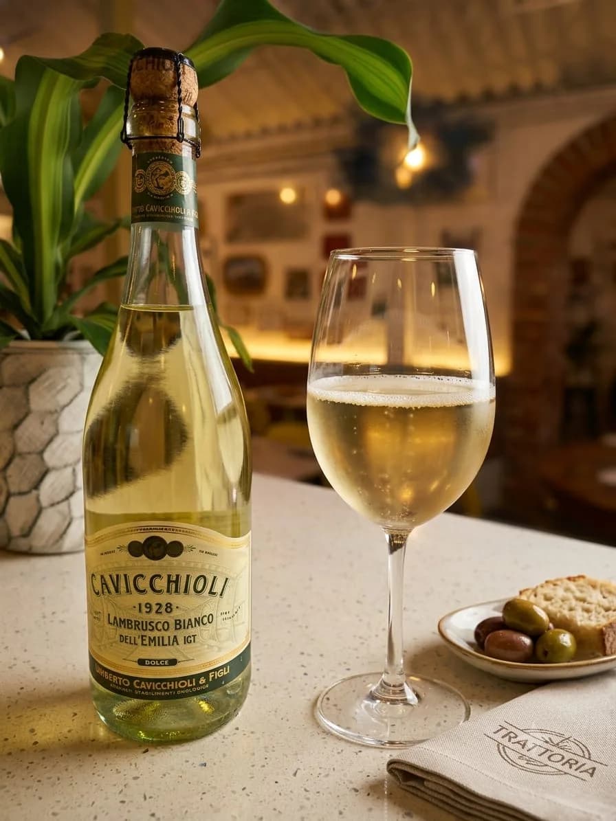 Copa de Vino Lambrusco Bianco Dell Emilia