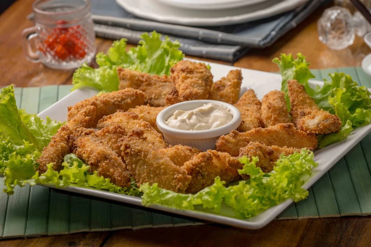 Tiritas de Pollo Panko