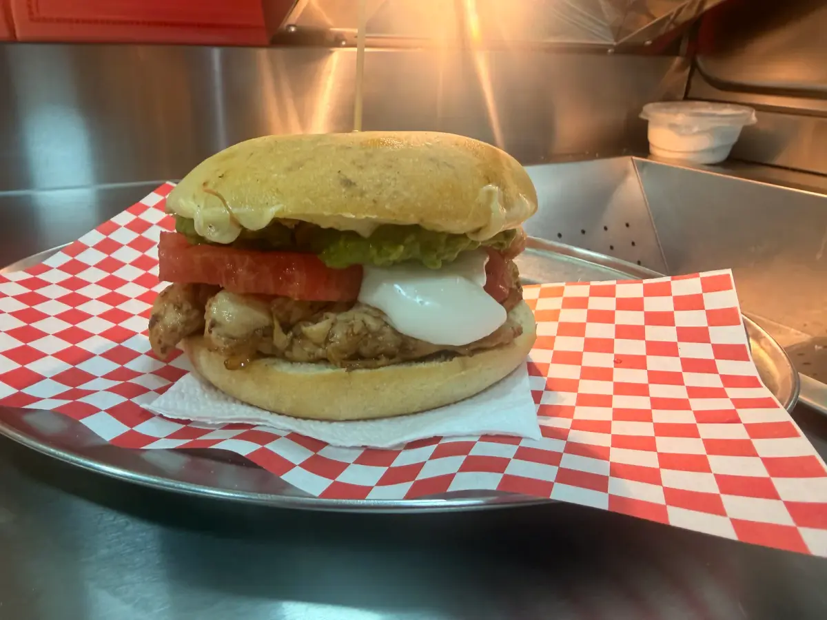 Churrasco de Pollo Italiano.
