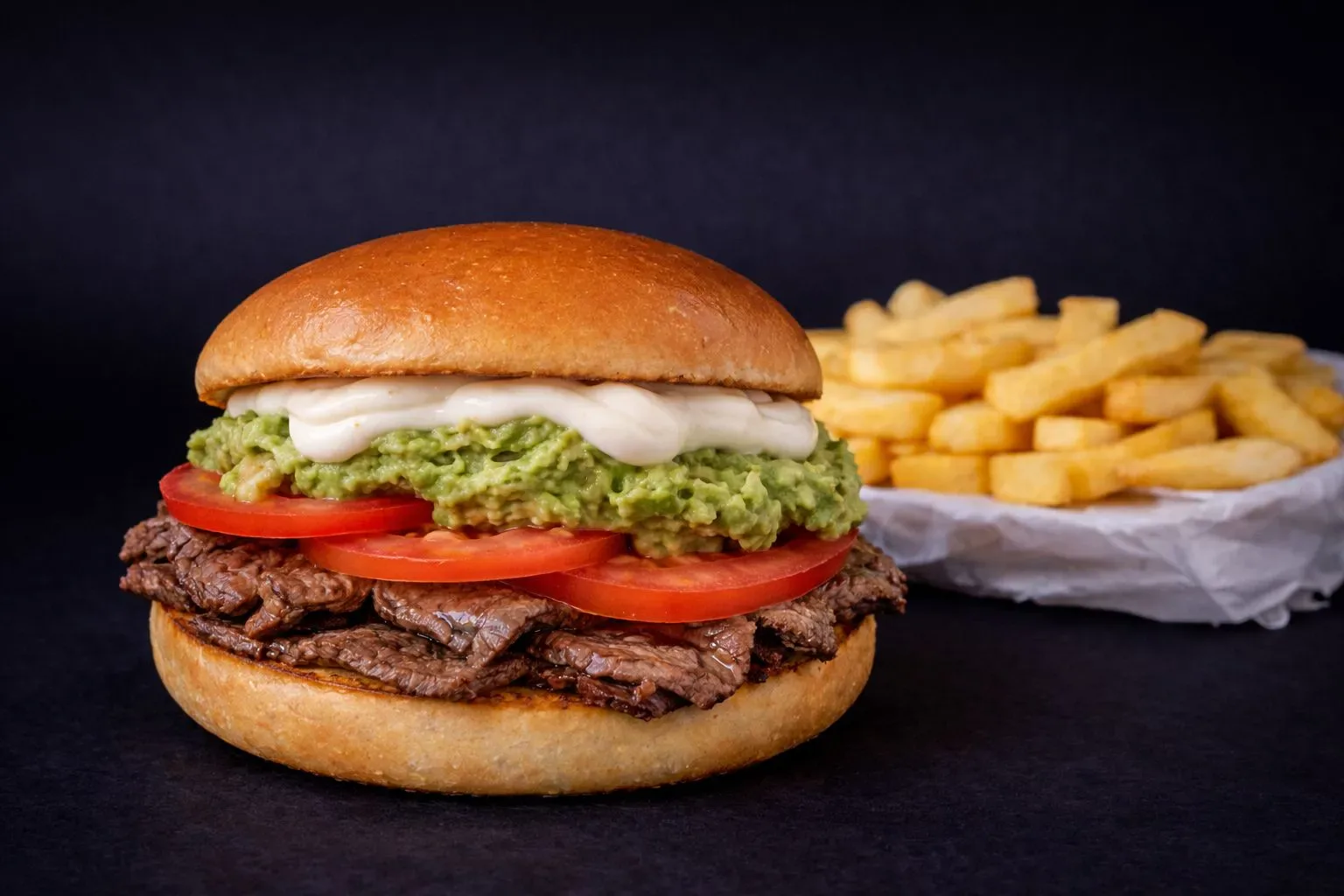 Churrasco Italiano más PapasFritas.