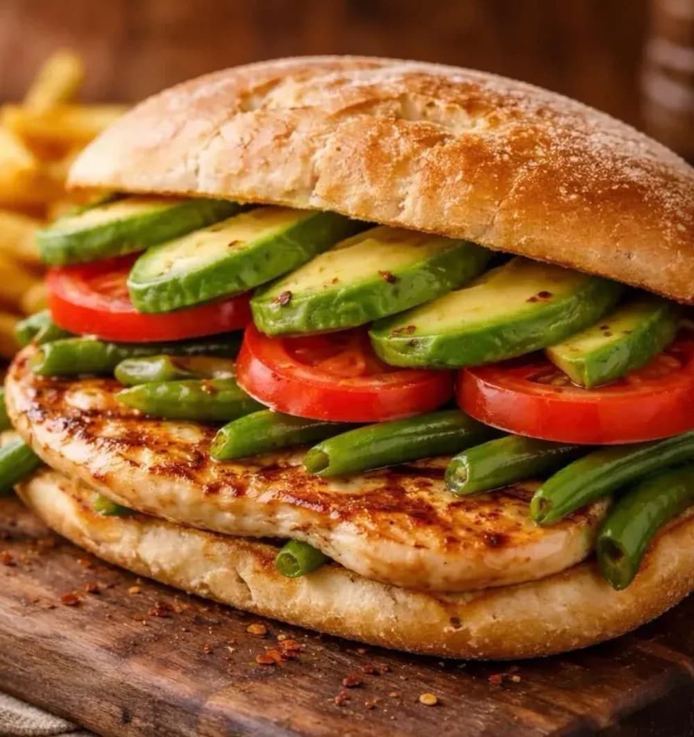 Churrasco de Pollo Chacarero.