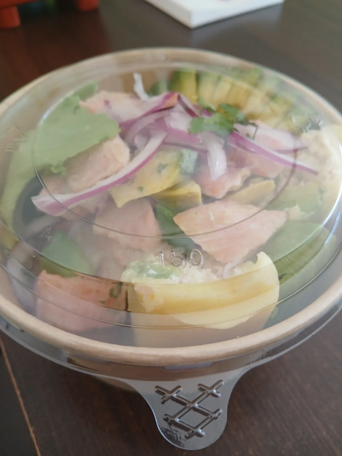 Ceviche de salmón