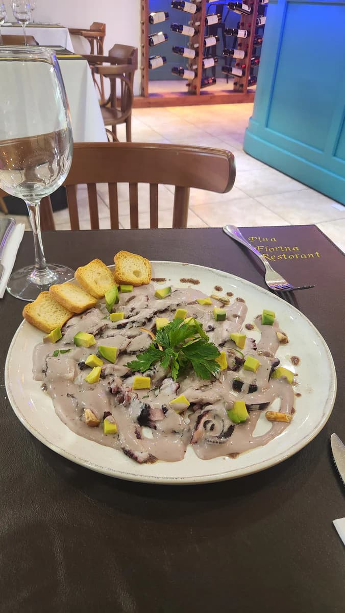 Pulpo al olivo