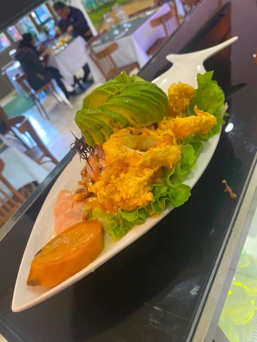 Ceviche apaltado de salmón