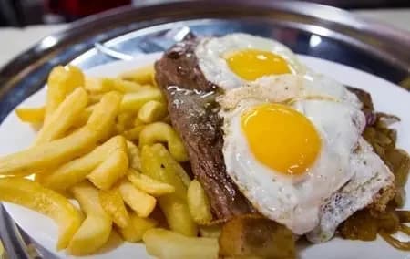 Biffe de Lomo a lo Pobre