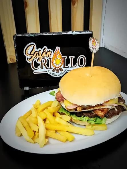 Hamburguesa Criolla Carne