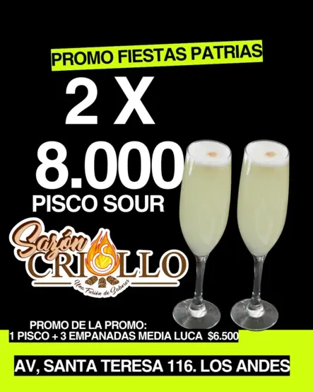 Pisco Sour 2 x 8990