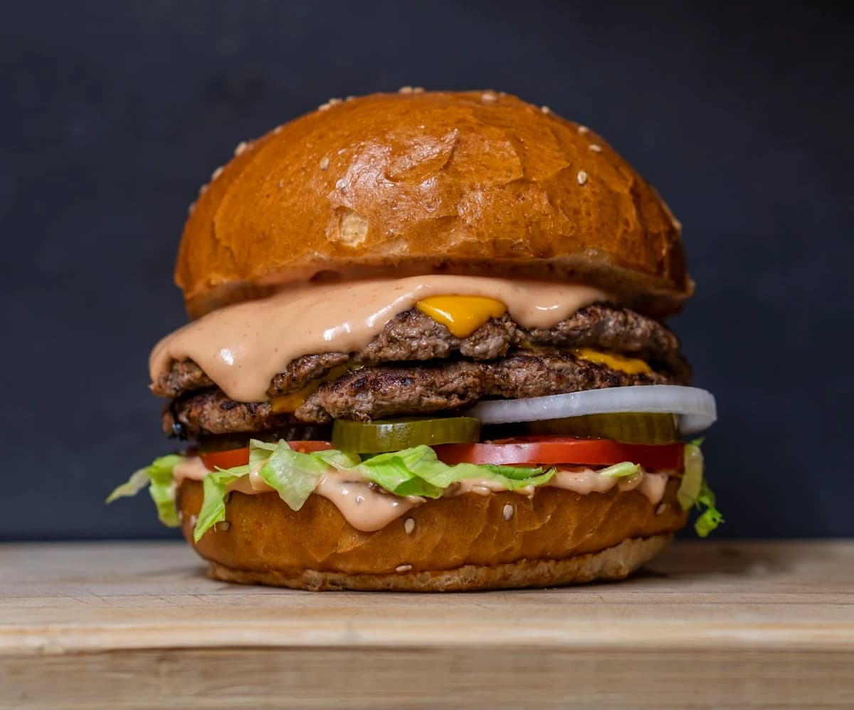 Sandwich Hamburguesa doble de carne