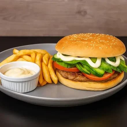 HAMBURGUESA ITALIANA + Bebida de 350ml
