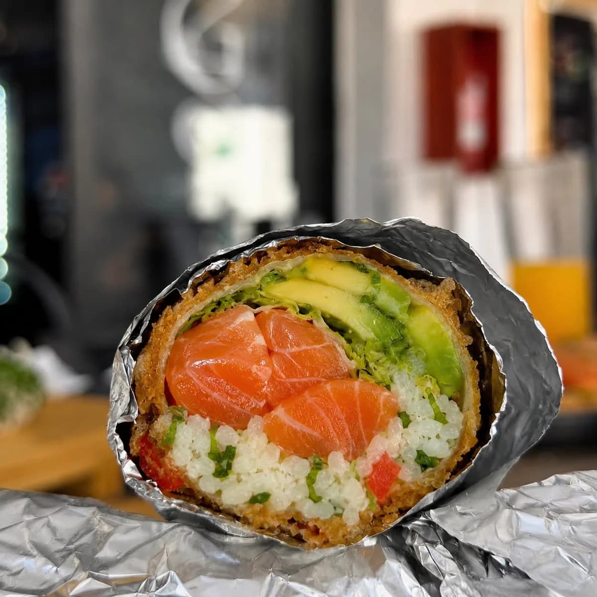 Burrito Guff Salmon