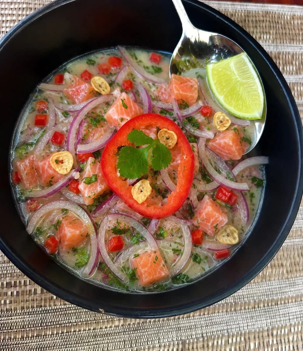 CEVICHE DE SALMON