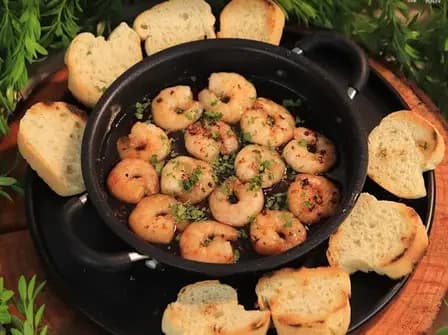 Camarones al pil-pil