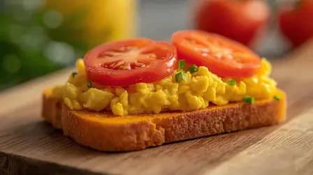 Promo desayuno paila huevo tomate + cafe