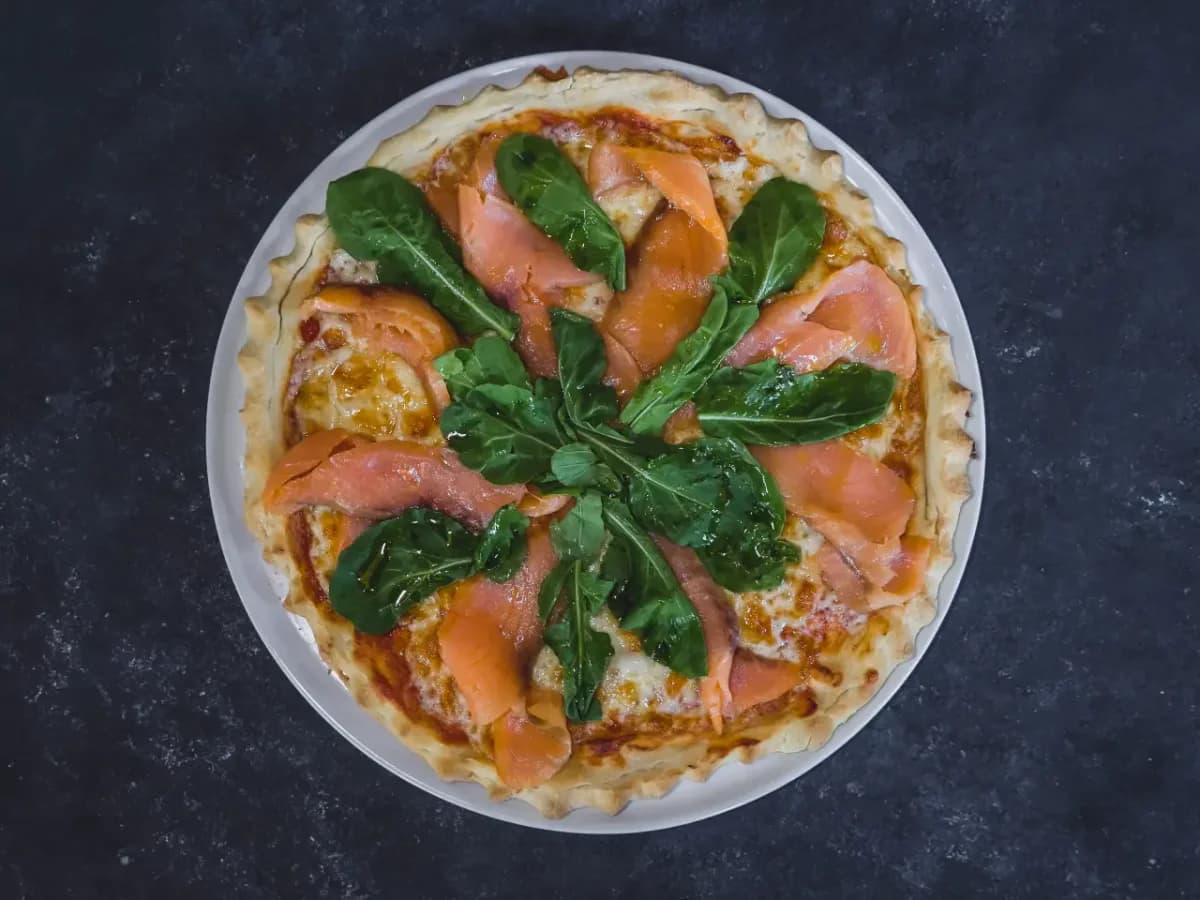 Pizza Salmón Ahumado