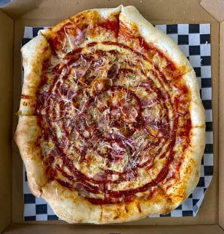 Pizza Tocino & Salsa BBQ