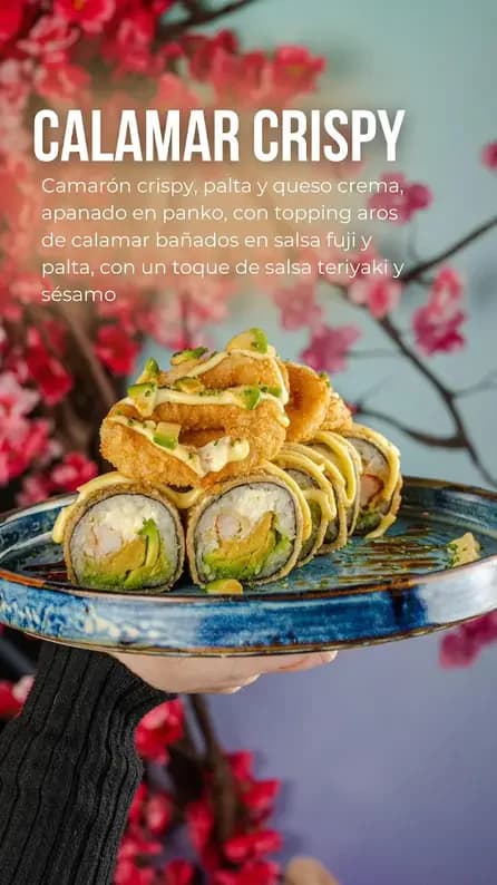 Calamar Crispy Roll