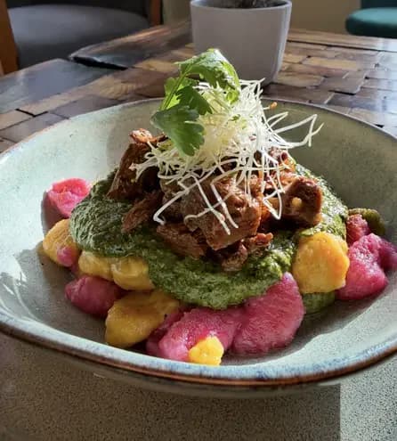 Gnocchi Arcobaleno Mechado.
