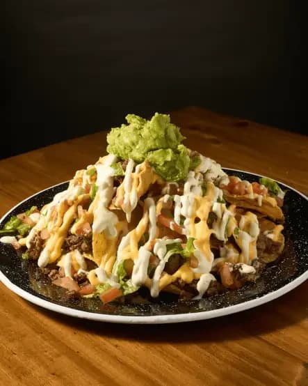 Nachos con carne