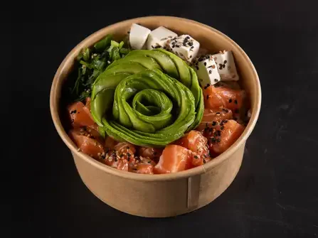 Gohan de salmon