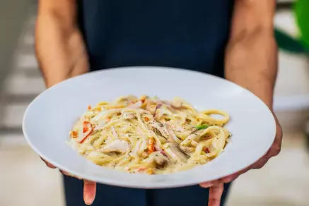 Pasta Champiñon Chicken
