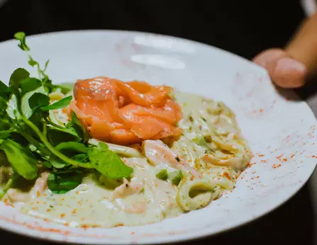 Pasta Salmon Cream