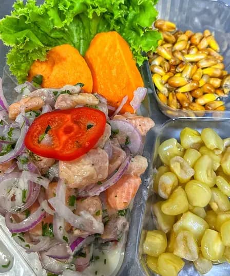 CEVICHE DE SALMON FUDO